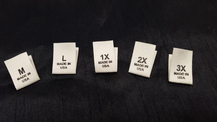size-clothing-labels